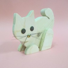 Gattino in legno