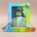 Cornicetta arcobaleno con nome o scritta personalizzata di 9 lettere