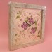 Orologio su rame con fiori ed effetto rame