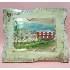 Rame sbalzato 50 x 60 con effetto arte povera